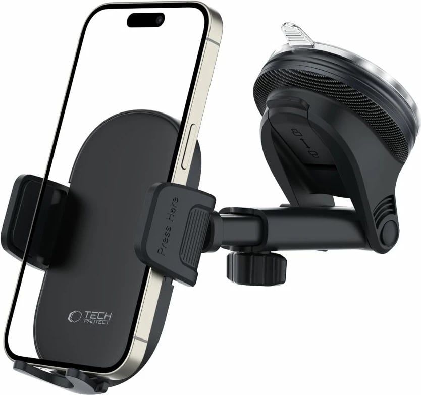 Mbështjellës veture Tech-Protect V7 për kokpit/xham/ventilator, i zi