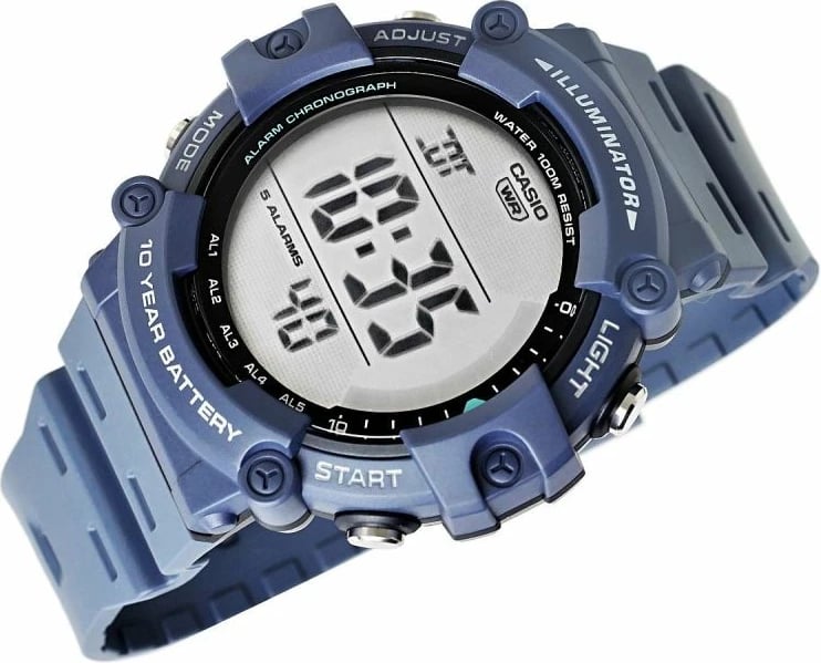 Orë dore Casio, unisex, blu