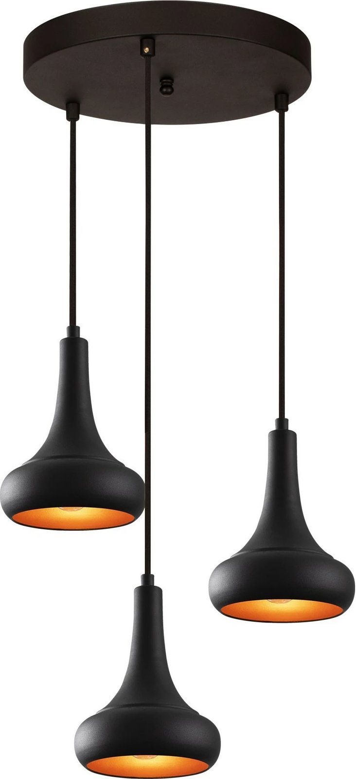 Llambë tavani Opviq, Berceste - N-1374, e zezë, moderne