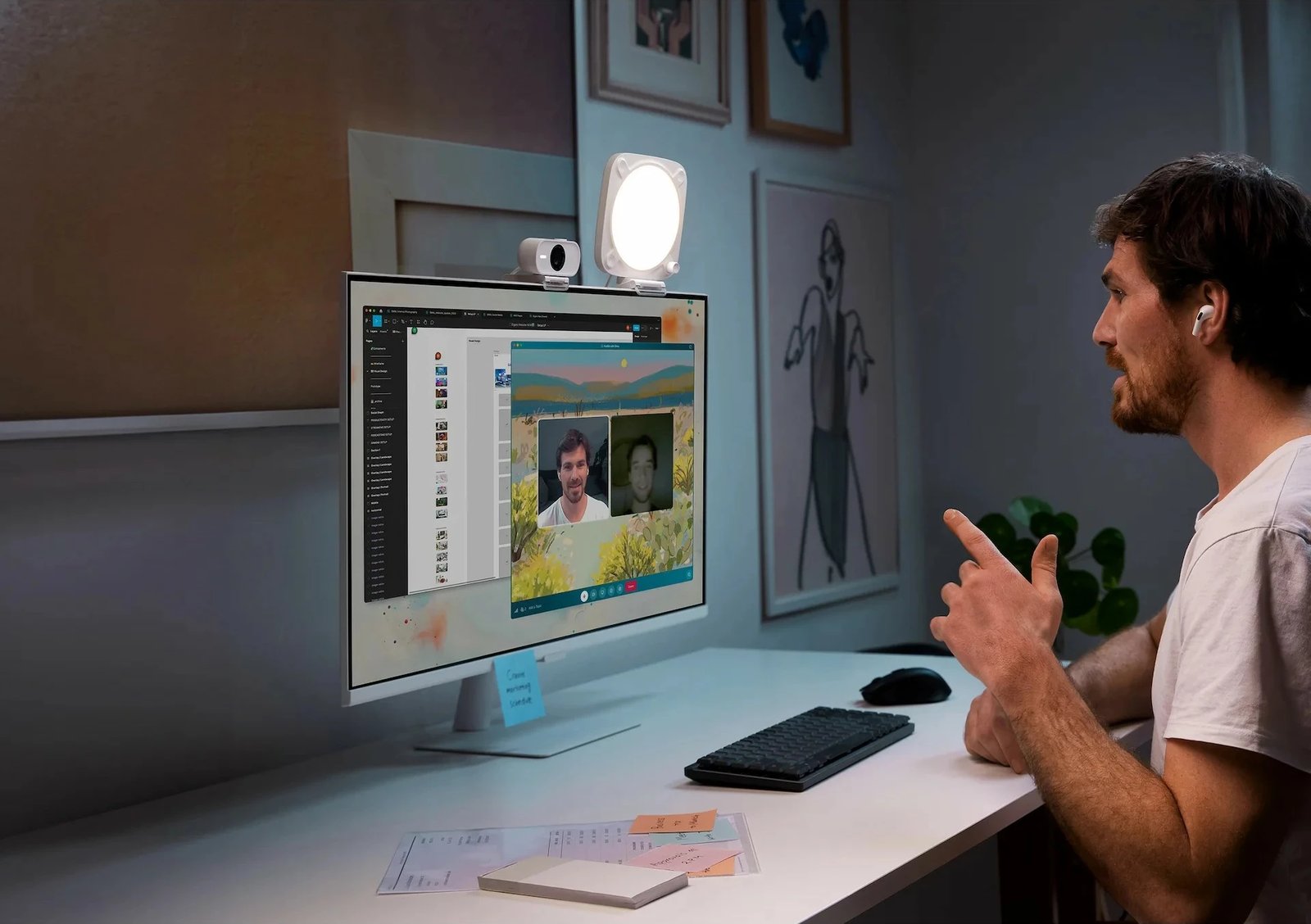 Webcam Elgato Facecam Neo, 2MP, Full HD, 60fps, USB-C, e bardhë