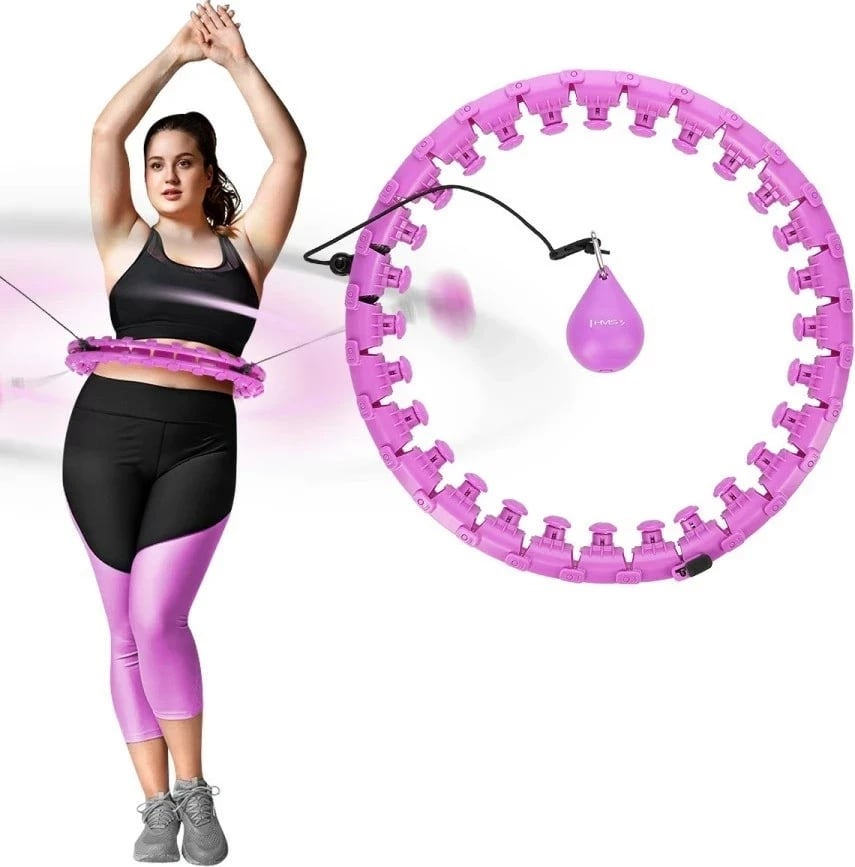 Hula hop HMS HHW12 me peshë, e purpurt