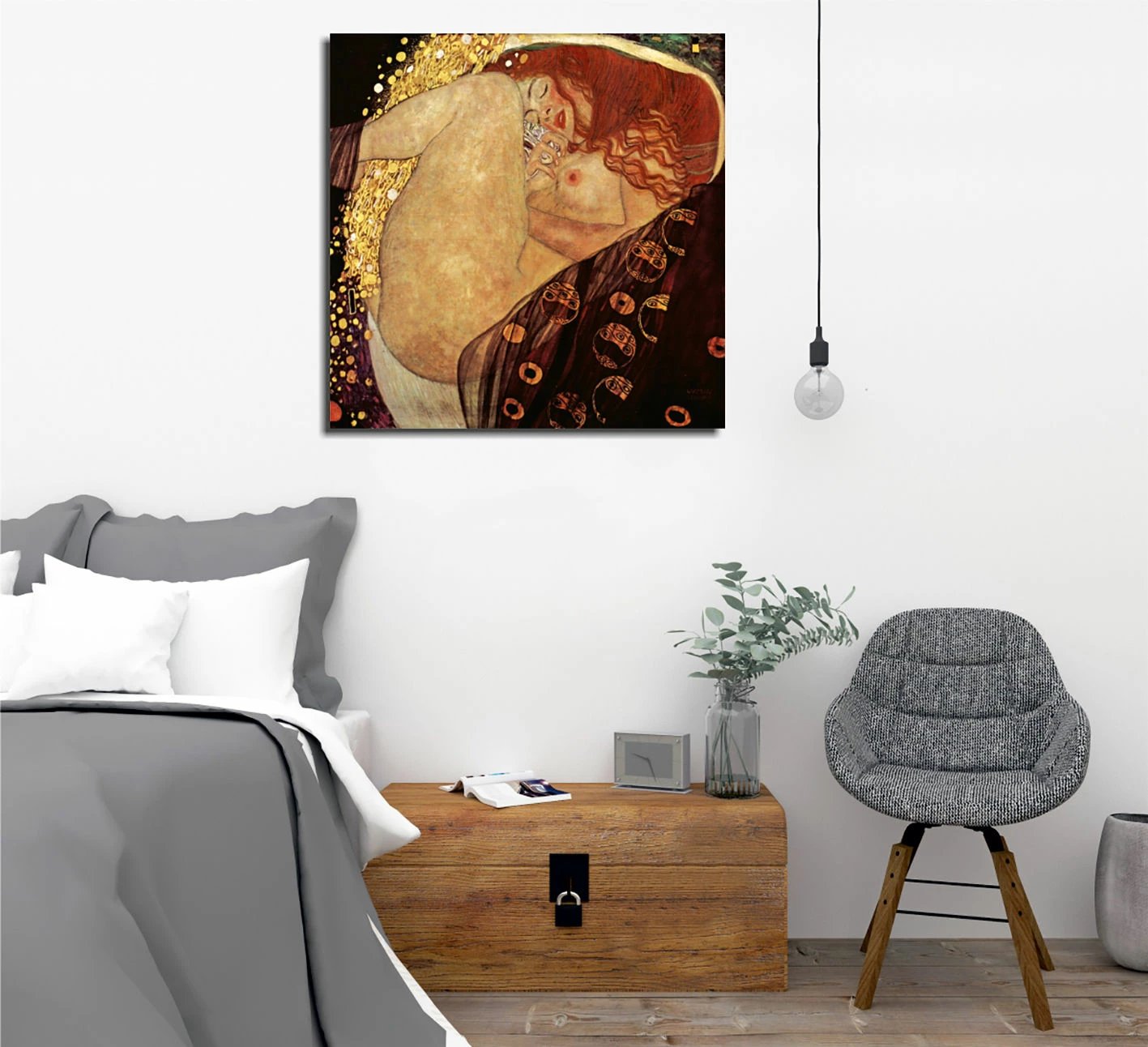 Pikturë dekorative në kanavacë, Wallity, KC420, shumëngjyrëshe, 45x45cm