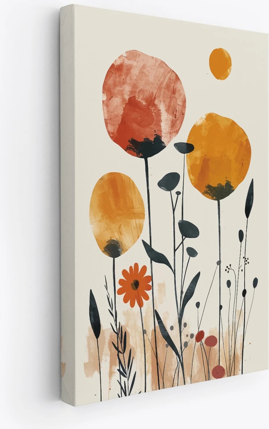 Pikturë dekorative në kanavacë, shumëngjyrëshe, Ersysb020, 70x100cm