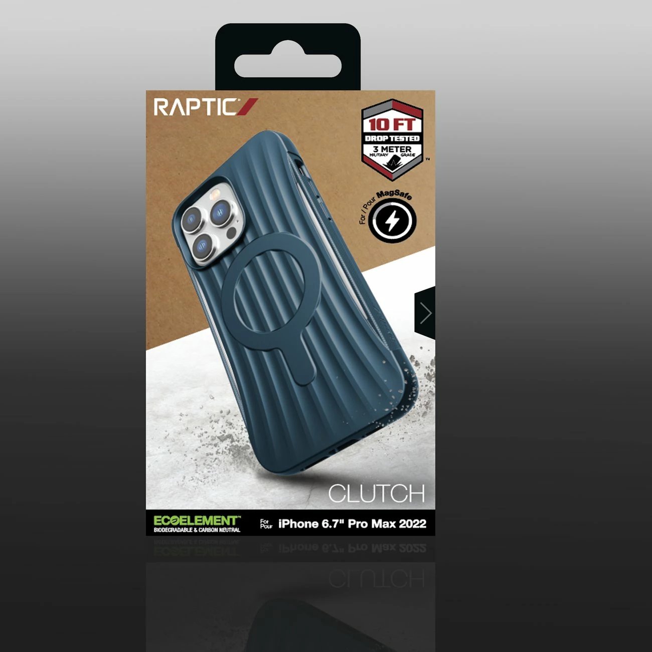 Mbështjellës Raptic X-Doria Clutch Case për iPhone 14 Pro Max me MagSafe, Blu