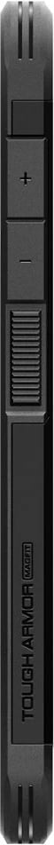 Mbështjellës Spigen Tough Armor MagSafe për Samsung Galaxy S25, zi