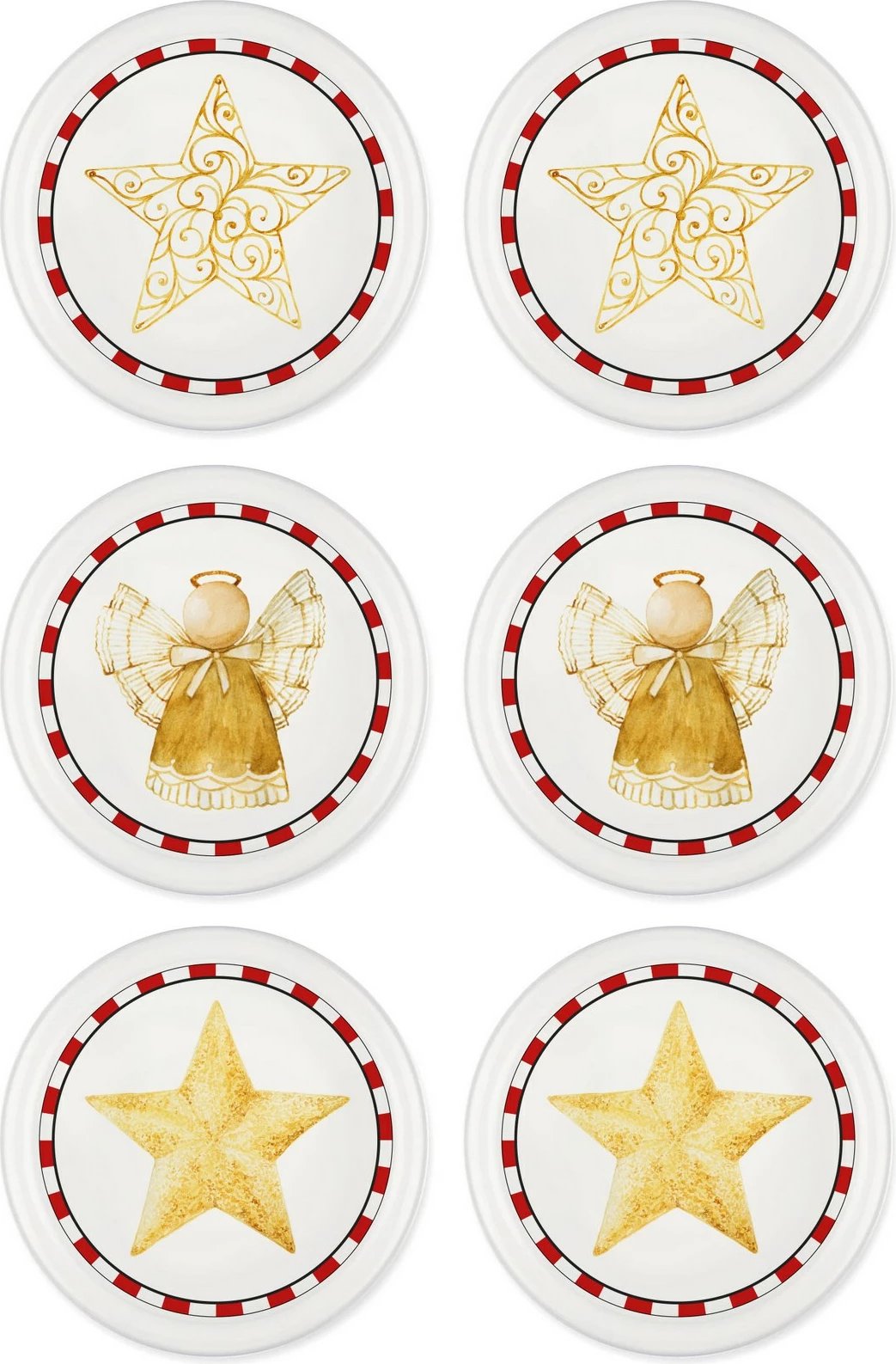 Set pjatash të vogla për meze (6 copë), Hermia, NEW037