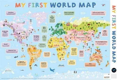 My first world map