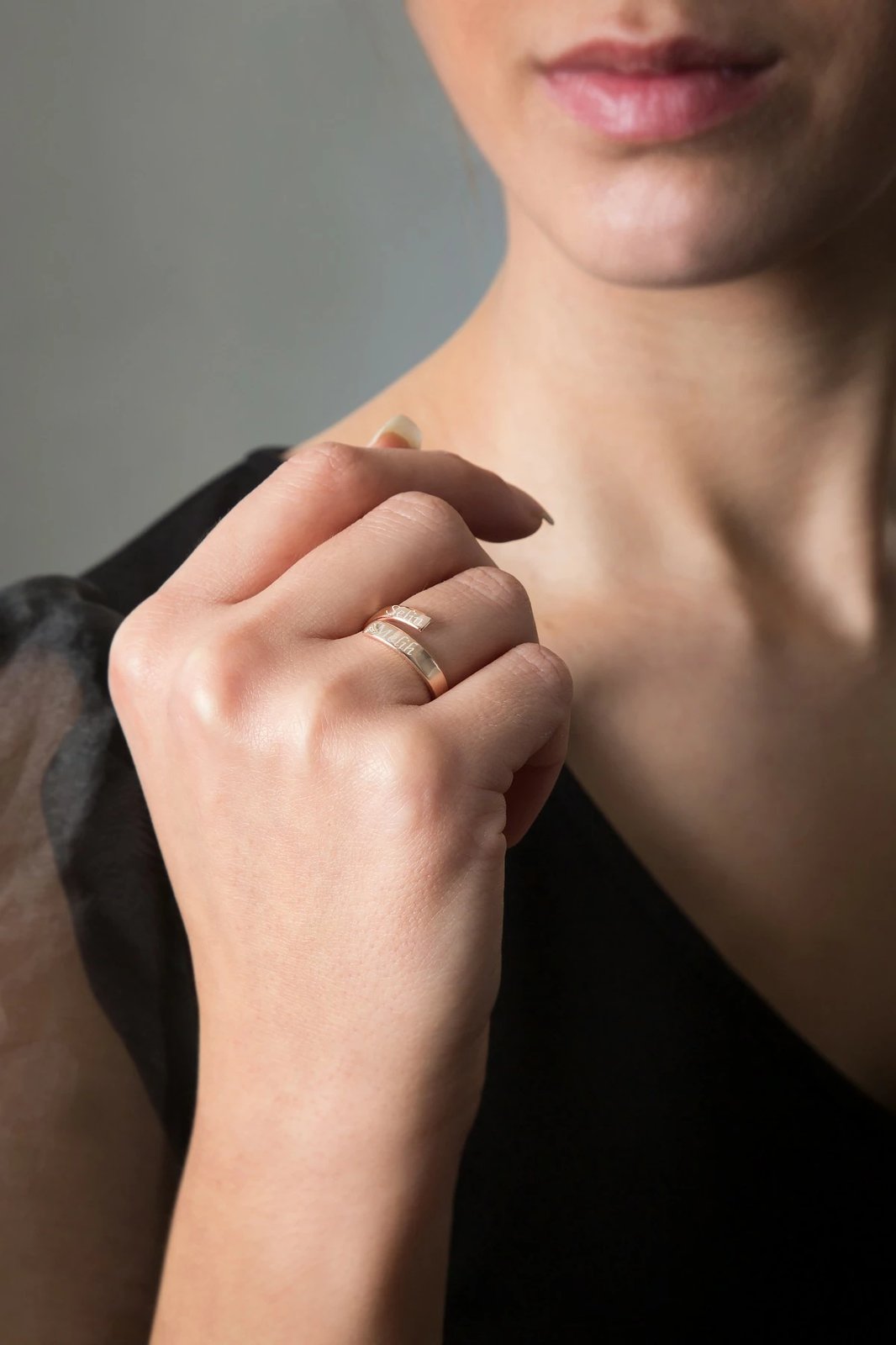 Unazë metalike ngjyrë ari, Elika, CY9170R