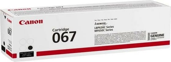 Toner, Canon 067 (5102C002), rendiment rreth 1350 faqe, i zi