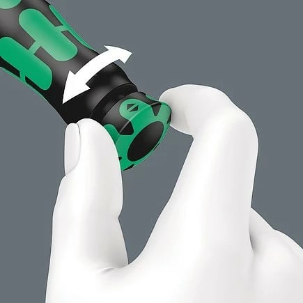 Çelës momenti Wera Click-Torque C 2, 1 copë, zi, gjelbër
