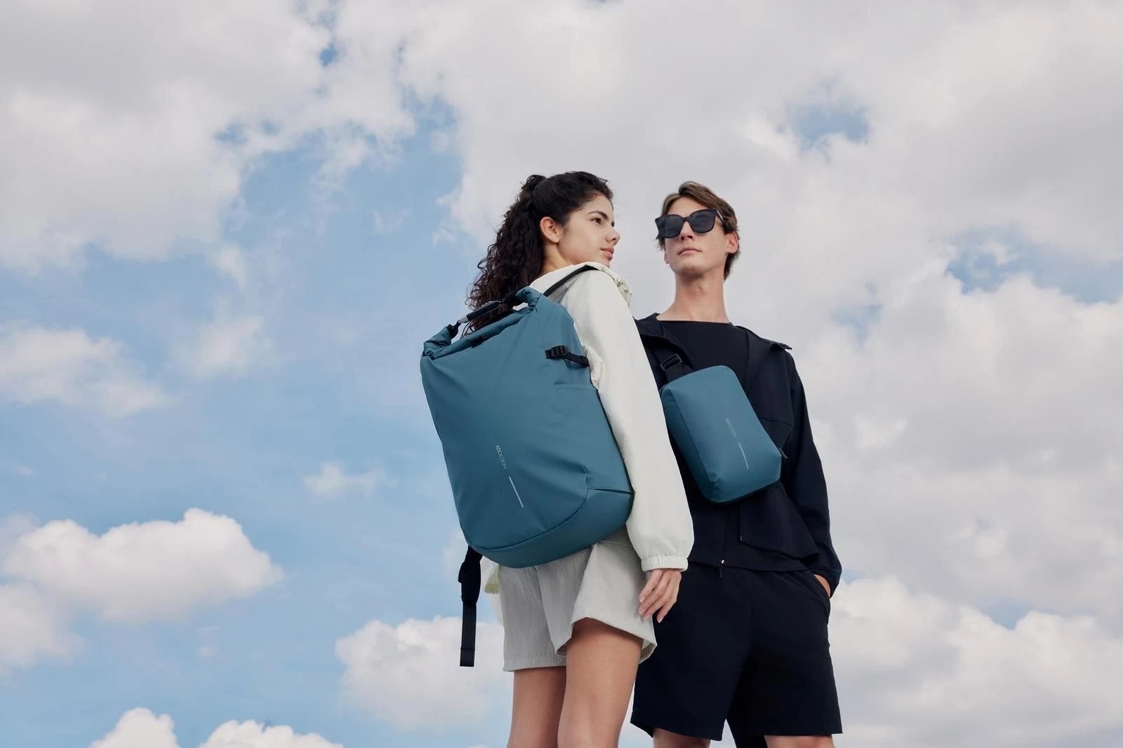 Çantë shpine XD DESIGN Urban, 20 L, Sage Blue