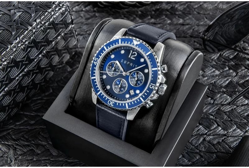 Orë dore për meshkuj Esprit, blu e errët