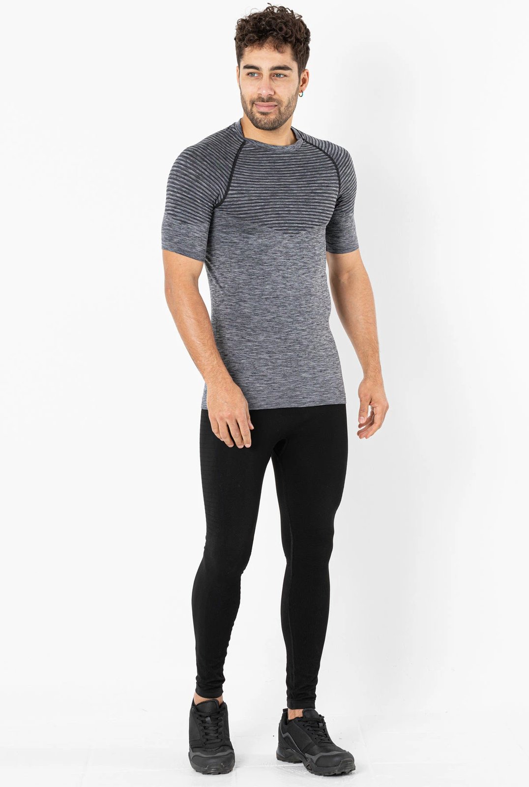 Bluzë sportive për meshkuj, ngjyrë gri, Jumeon, 001-001343, madhësia L