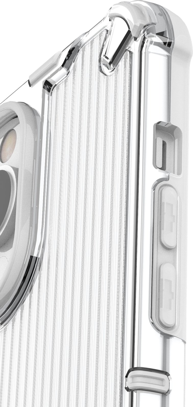 Mbështjellës Hurtel Ombre Protect Case për iPhone 14 Pro, rozë-kaltër