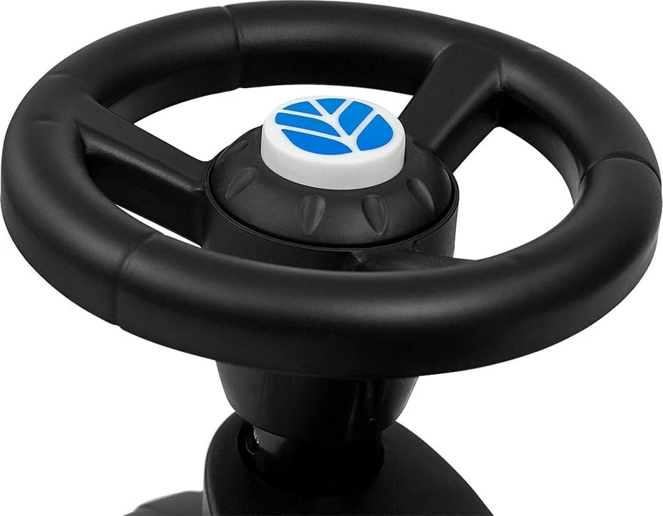 Traktor lodër ride-on me rimorkio, Milly Mally New Holland T7, me drita/tinguj dhe borie, 12-36 muaj, rozë