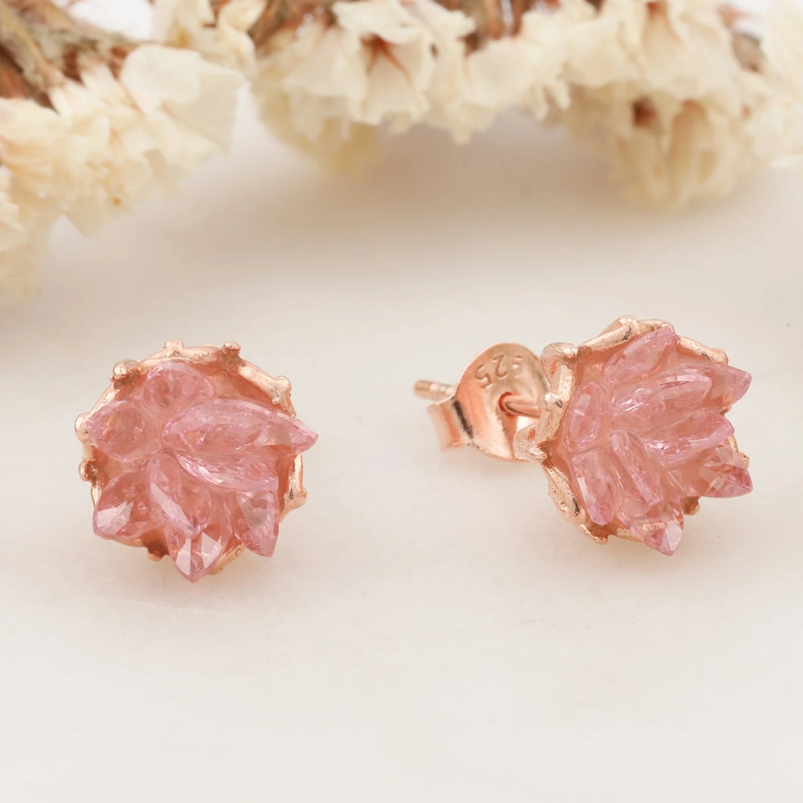 Vathë argjendi rozë Jumeon, 10217KP