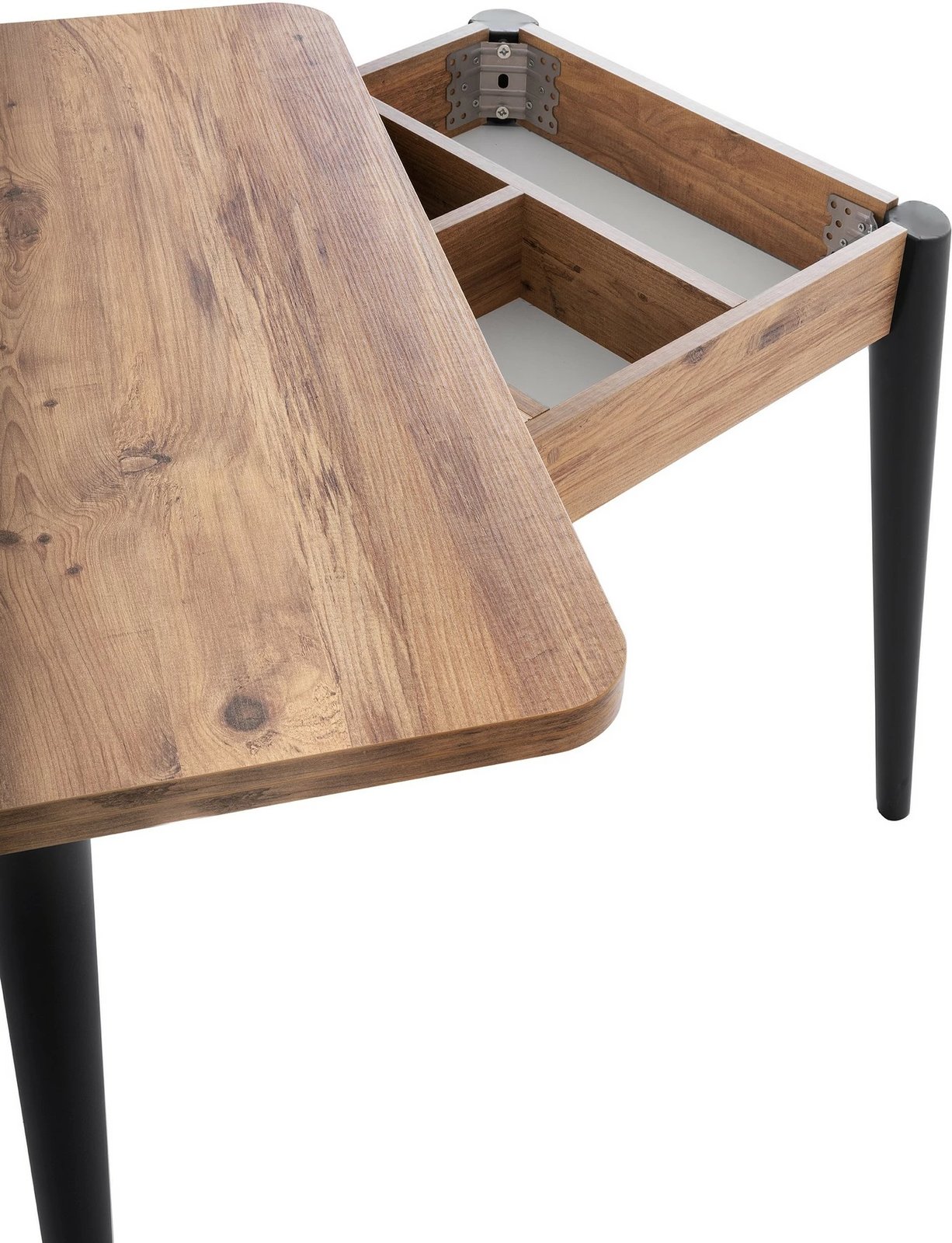 Tavolinë ngrënieje e zgjatshme, ngjyrë Atlantic Pine, Skye Decor, Dolunay - 1284