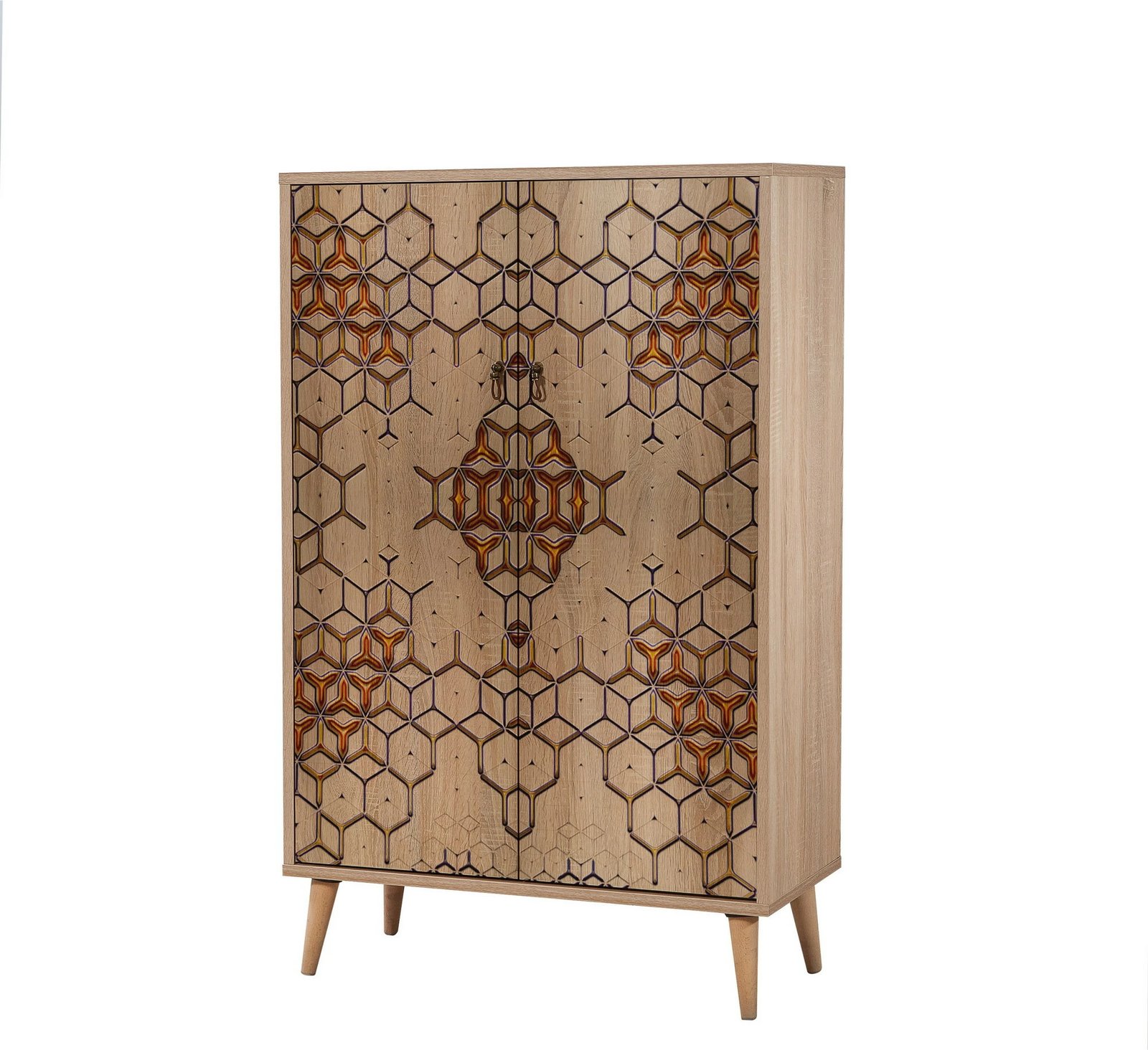 Dollap multifunksional Hanah Home, Multibox - 720, ngjyrë lisi Sonoma