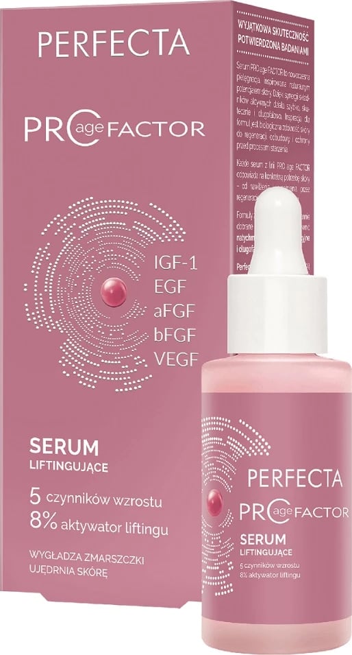 Serum lifting për fytyrë Perfecta Pro Age Factor për femra, 30ml