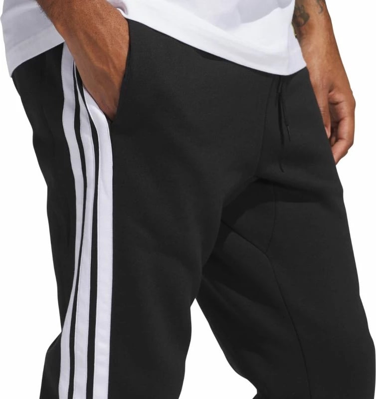 Pantallona të gjata për meshkuj adidas, të zeza