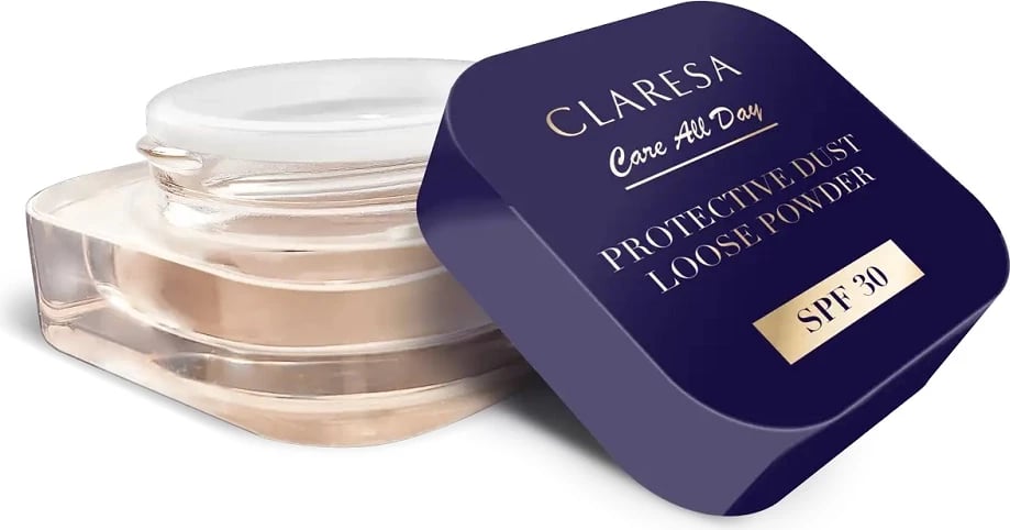 Pluhur i lirshëm për femra Claresa Protective Dust SPF30 Universal, 5g