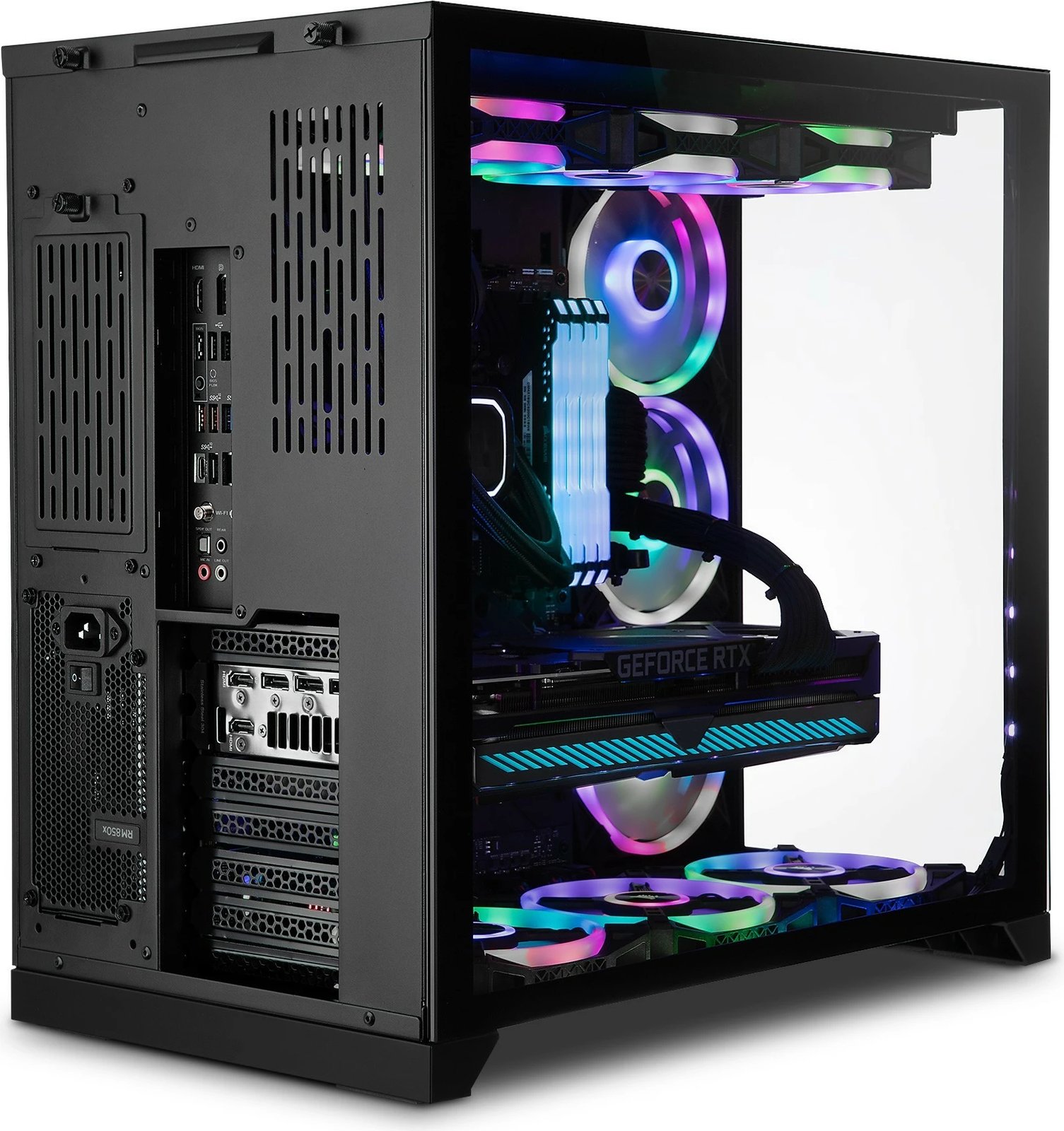 Kasë Lian Li PC-O11 Dynamic - E zezë