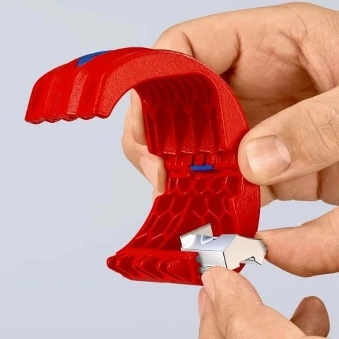 Prerës kabllosh Knipex BiX, plastikë/çelik inox, 5 cm, kuq Prerës kabllosh Knipex BiX, plastikë/çelik inox, 5 cm, kuq