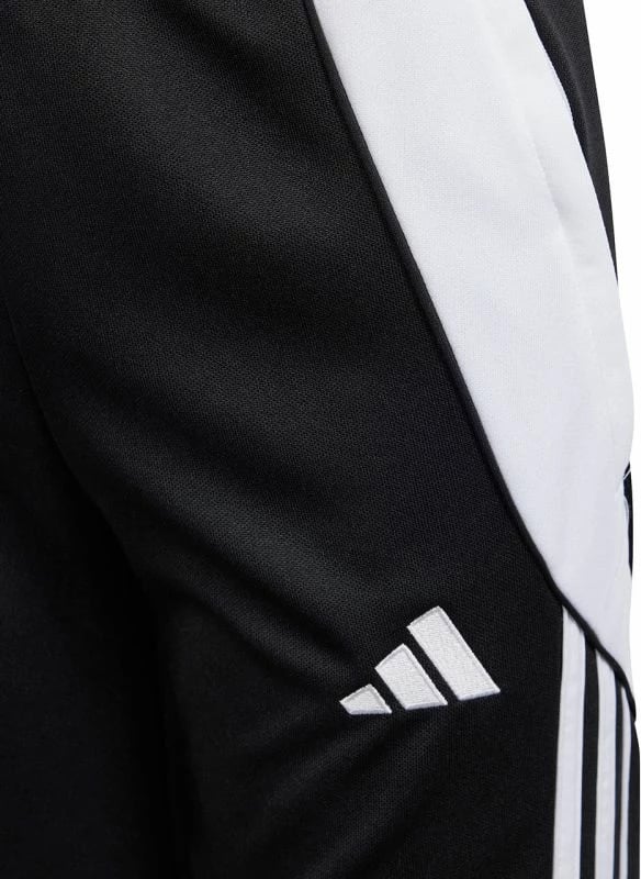 Pantallona sportive për fëmijë adidas Tiro 24, të zeza