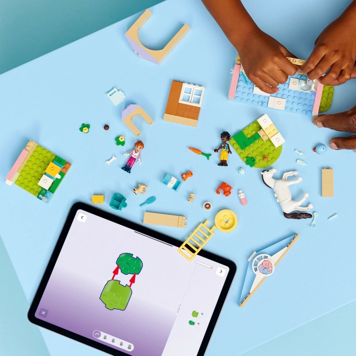 set ndërtimi LEGO Friends 42696 Animal Hospital, 141 pjesë, 4+