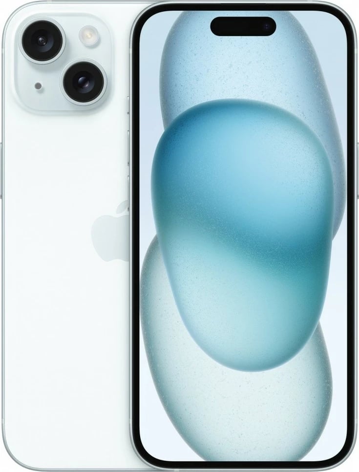 Celular Apple iPhone 15, 256GB, Blu