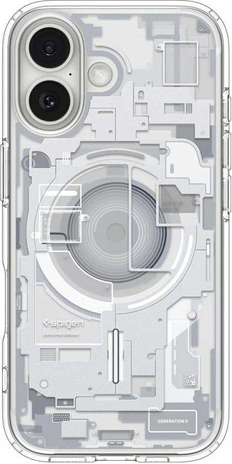 Mbështjellës Spigen Ultra Hybrid MagSafe për iPhone 17, Bardhë