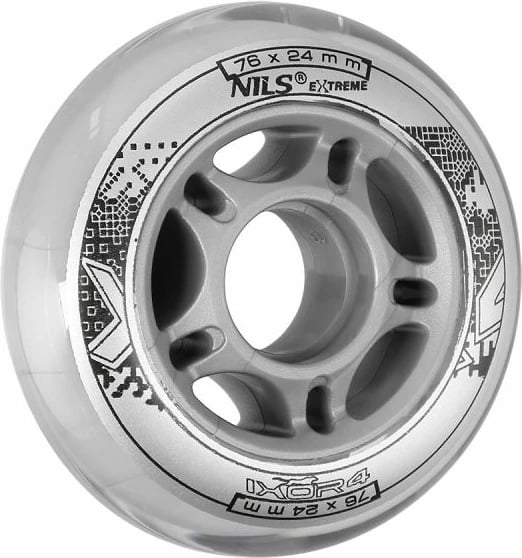 Rrota rollera Nils Extreme, transparente