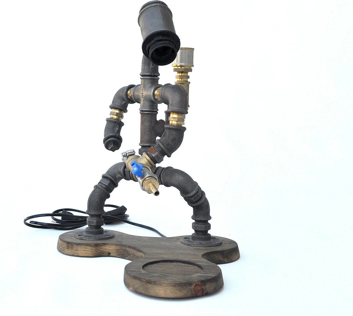 Dispenser për pije, Skye Decor, DSP006, ngjyrë arre dhe e zezë