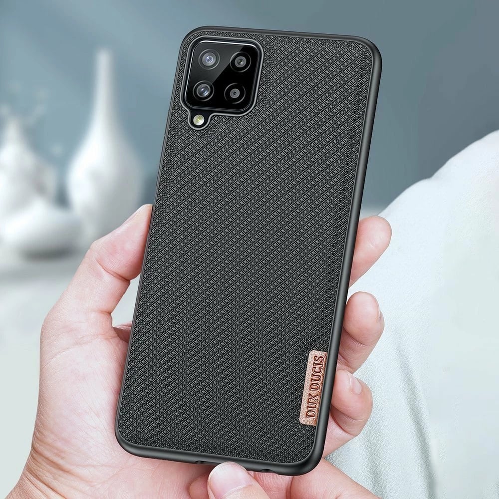 Mbështjellës Dux Ducis Fino për Samsung Galaxy A22 4G, najlon, Gri