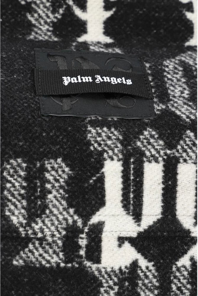 Jakne për meshkuj Palm Angels, e zezë dhe e bardhë