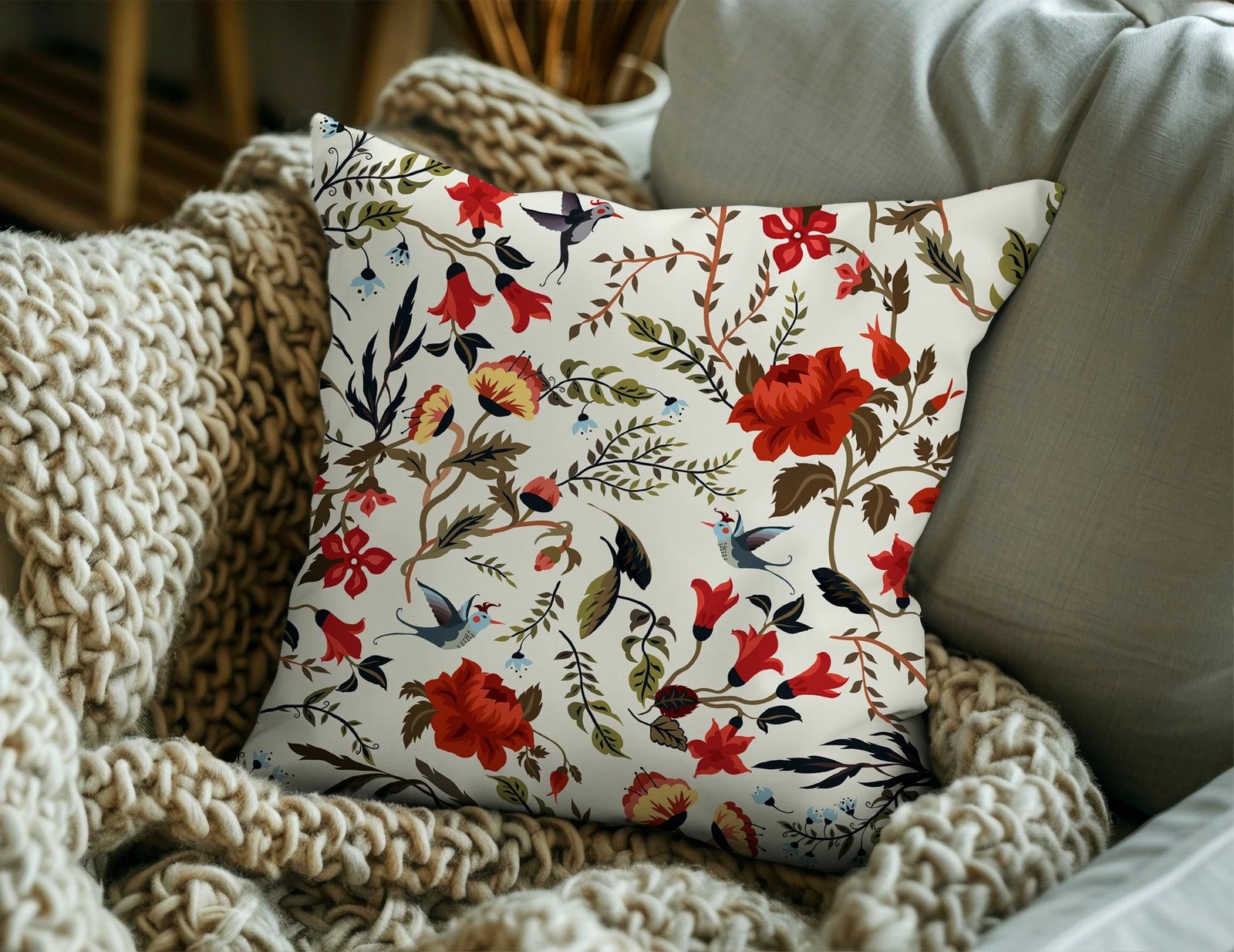 Jastëk dekorativ Aberto Design, NKRLNT-053, pa mbushje