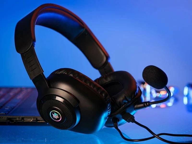 Kufje gaming Tracer GameZone Mobile Hybrid BT+2.4G, wireless, mikrofon i ndashëm, 20h, të zeza