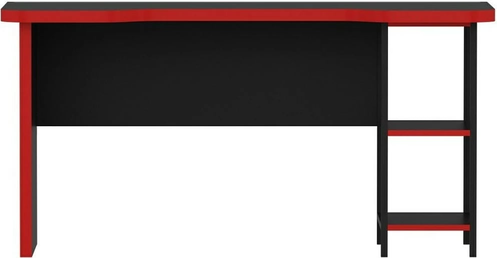 Tavolinë gaming Skye Decor Phoenix 8, e zezë, e kuqe