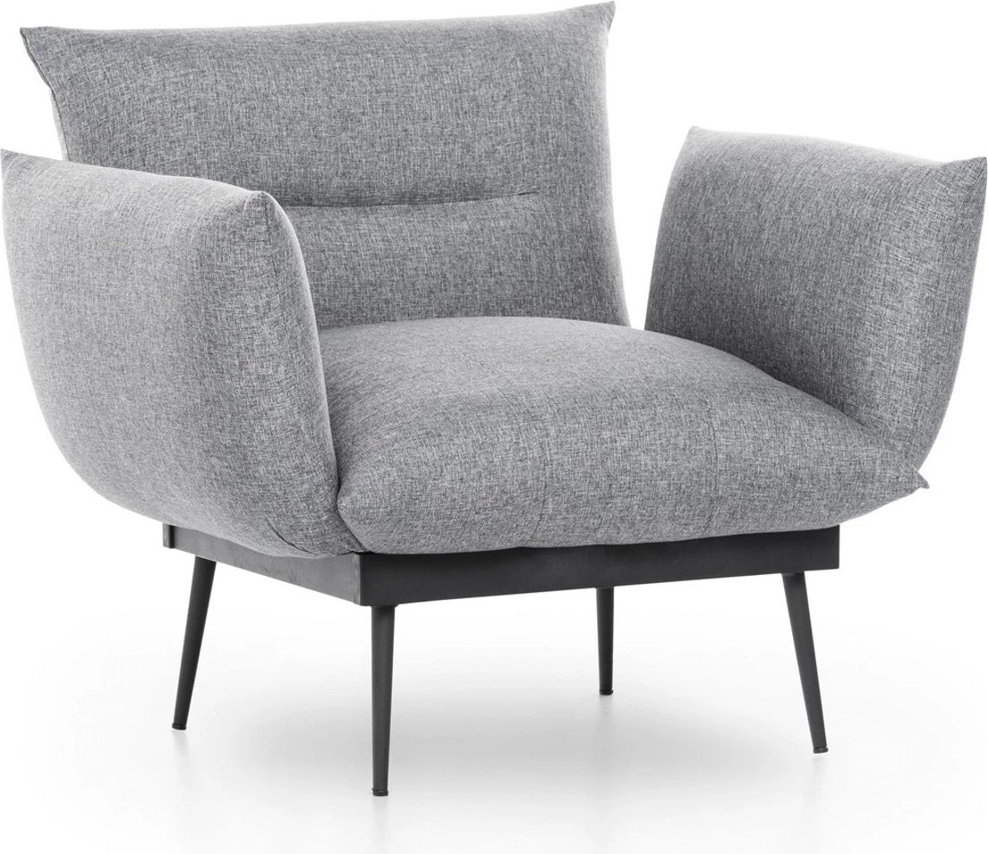 Karrige krahu Jax Solo, ngjyrë gri, Atelier del Sofa