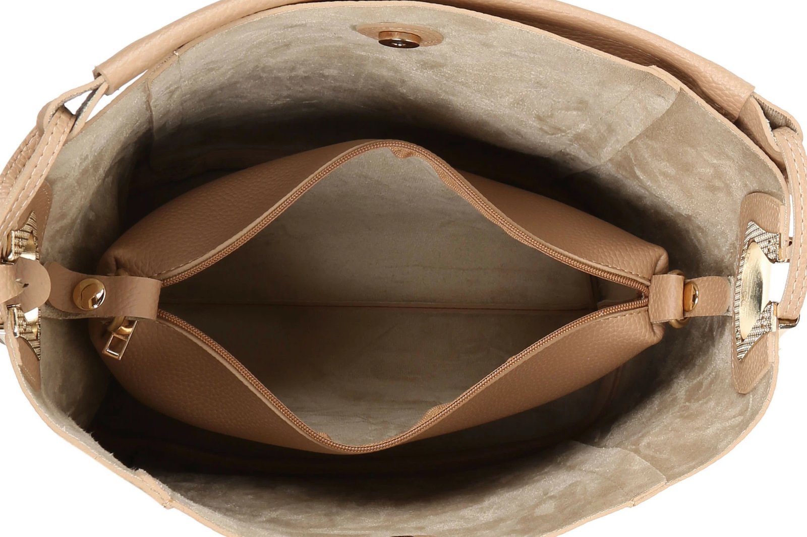 Çantë shpine Lucky Bees, ngjyrë camel, 297