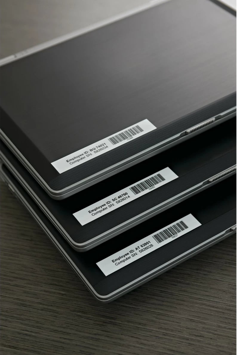 Shirit etikete DYMO D1 Standard, 12mm, i zi mbi të bardhë, 7m