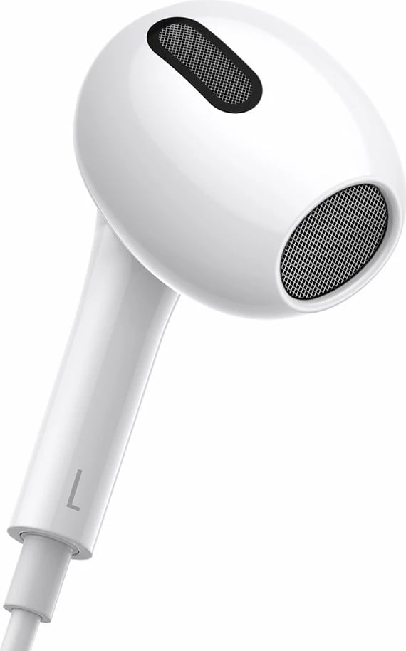 Kufje Baseus Encok C17 me mikrofon, USB-C, të bardha