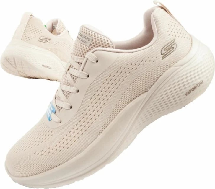 Atlete për femra Skechers, bezhë