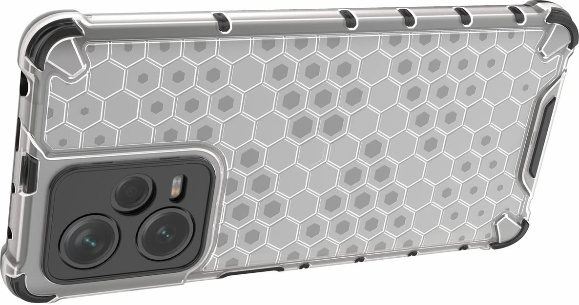 Mbështjellës Hurtel Honeycomb për Xiaomi Redmi Note 12 Pro+, kaltër
