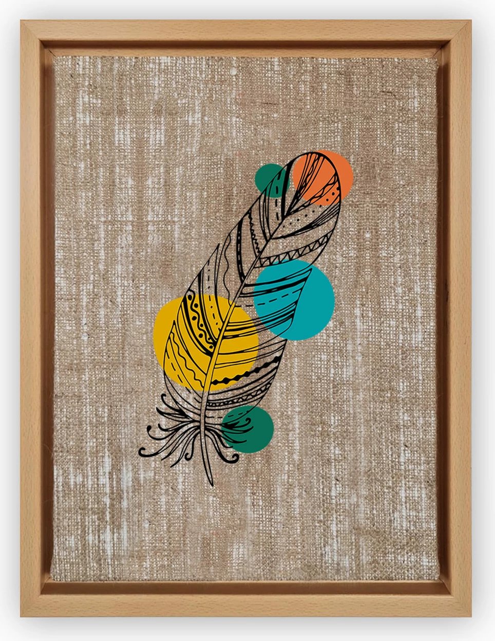 Pikturë dekorative në kanavacë, shumëngjyrëshe, Wallity, LNJ31956887086 - 4666