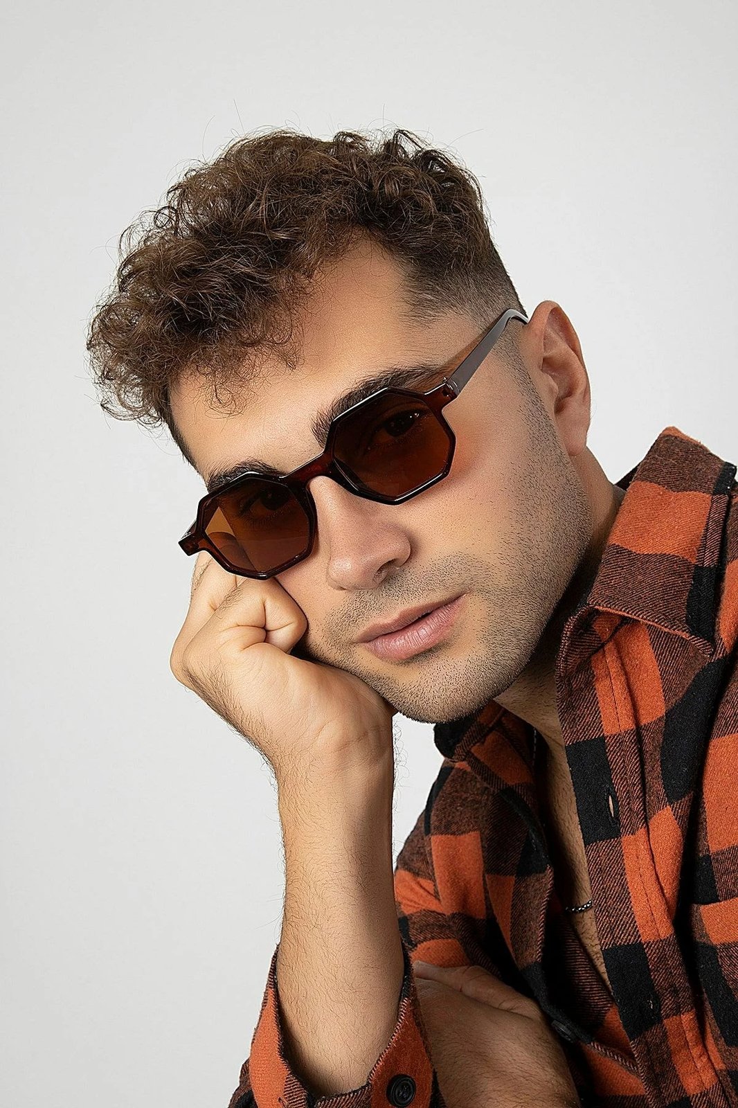 Syze dielli për meshkuj, ngjyrë kafe, Jumeon, Pl23Eg515R002