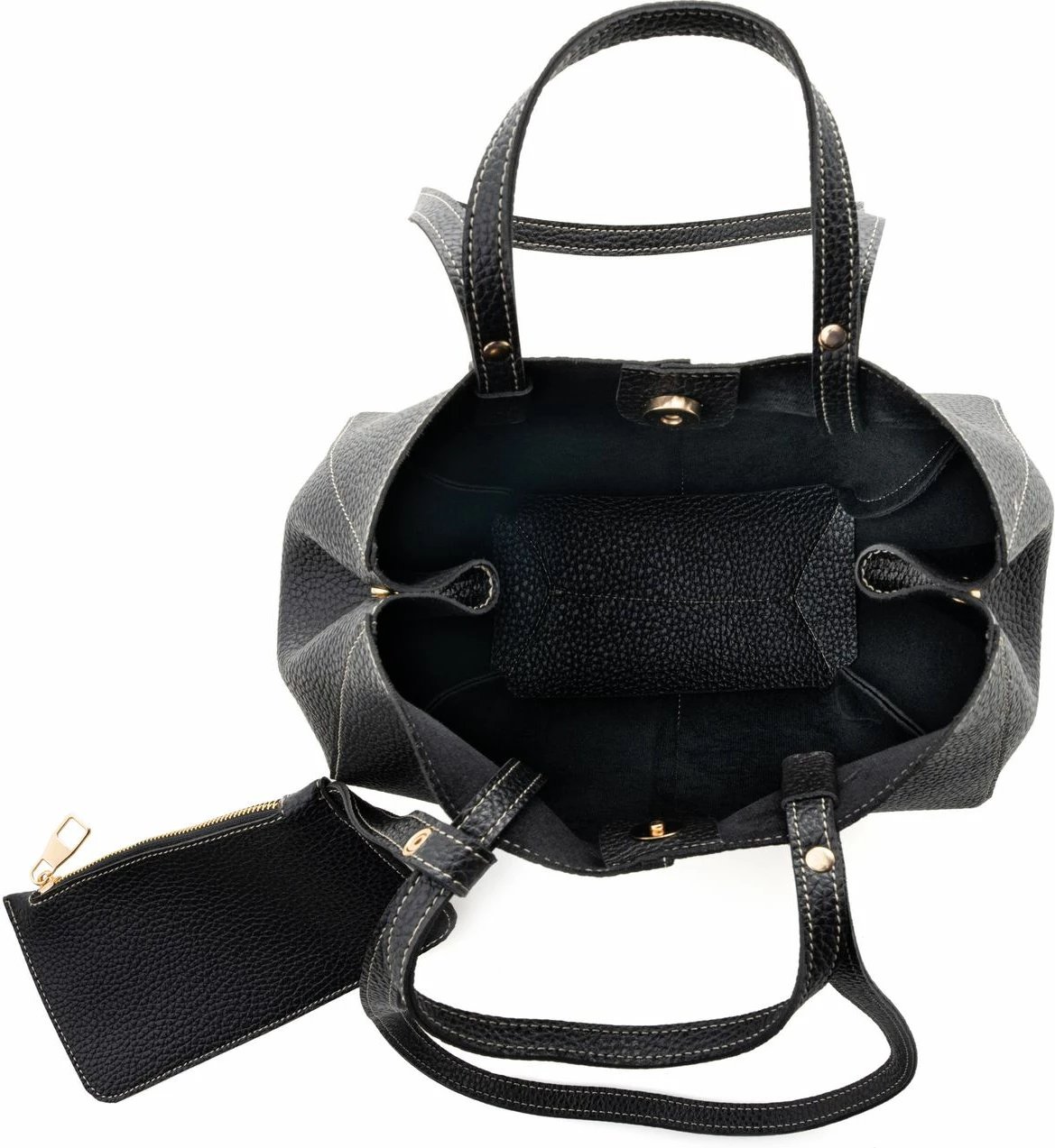 Çantë shpatull për femra, Lucky Bees, e zezë, 1274