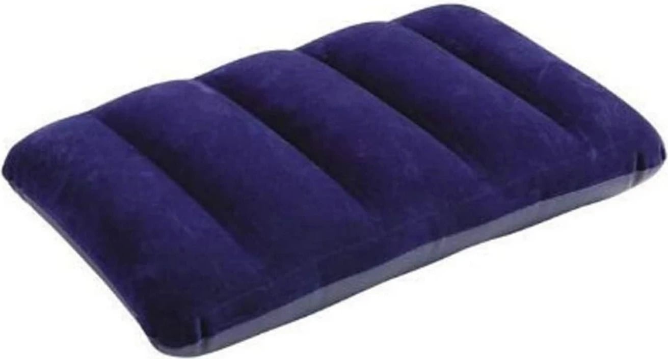 Dyshek ajri Intex DuraBeam Classic Downy Queen, Blu, me 2 jastëkë