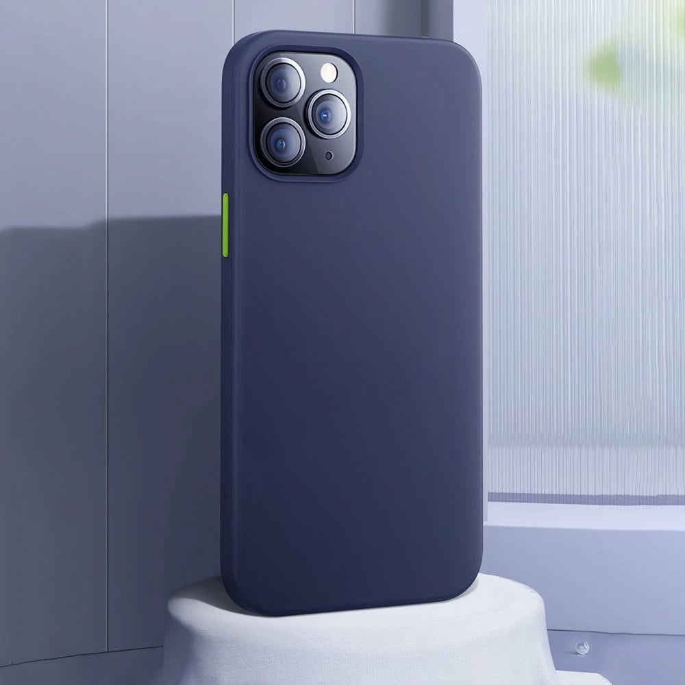 Mbështjellës Joyroom Color Series JR-BP800 për iPhone 12 Pro Max, kaltër
