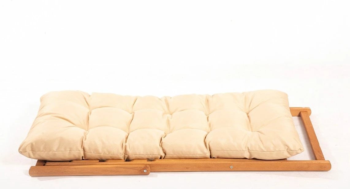 Karrige kopshti Hanah Home, My006, dru ahu, kafe-krem